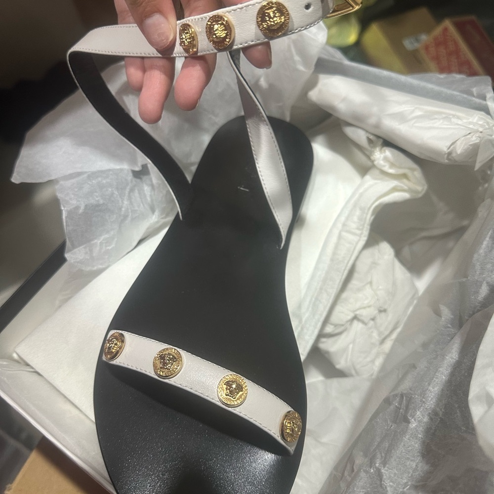 Versace Medusa sandals